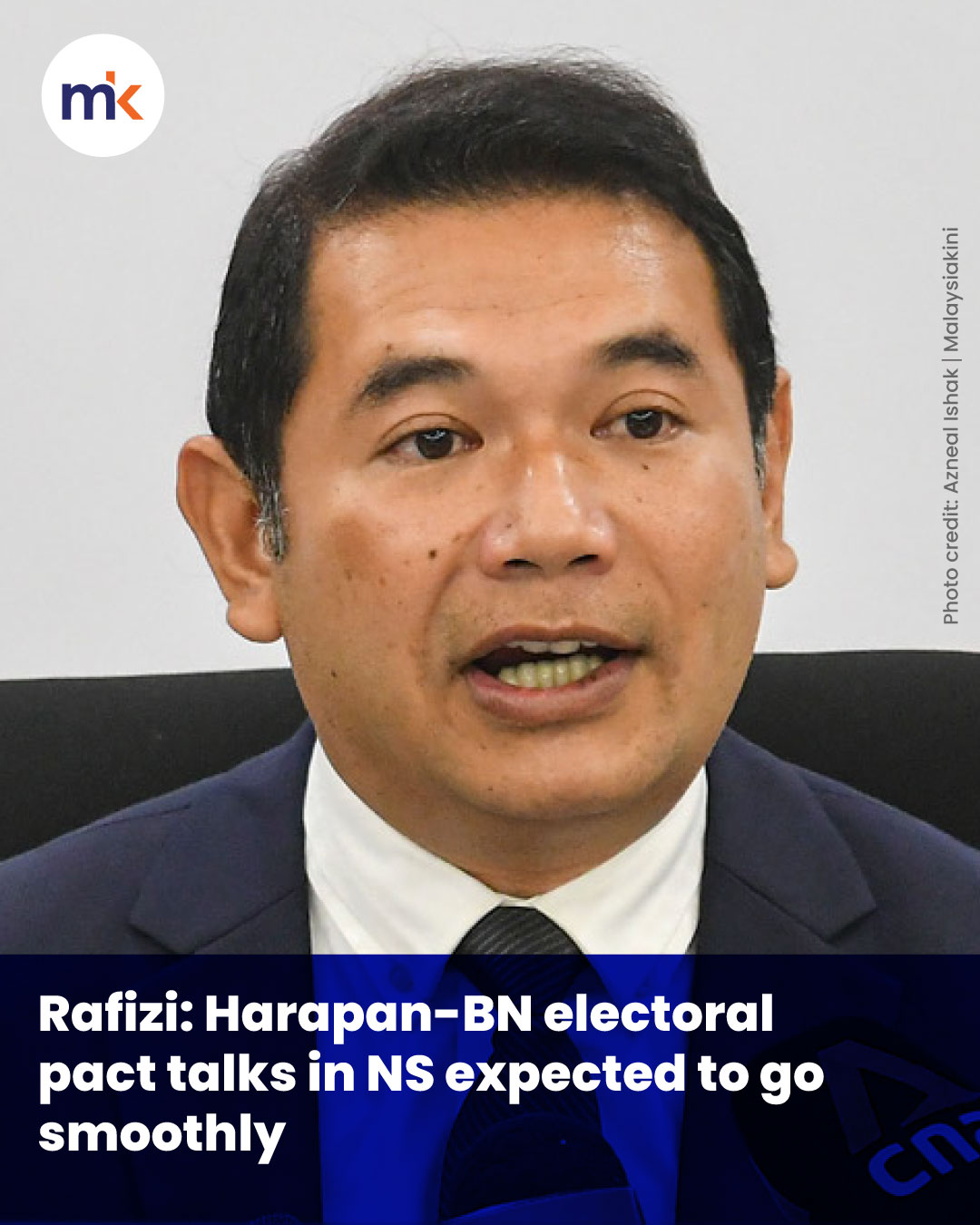 Rafizi: Harapan-BN electoral pact talks in NS expected to go smoothly