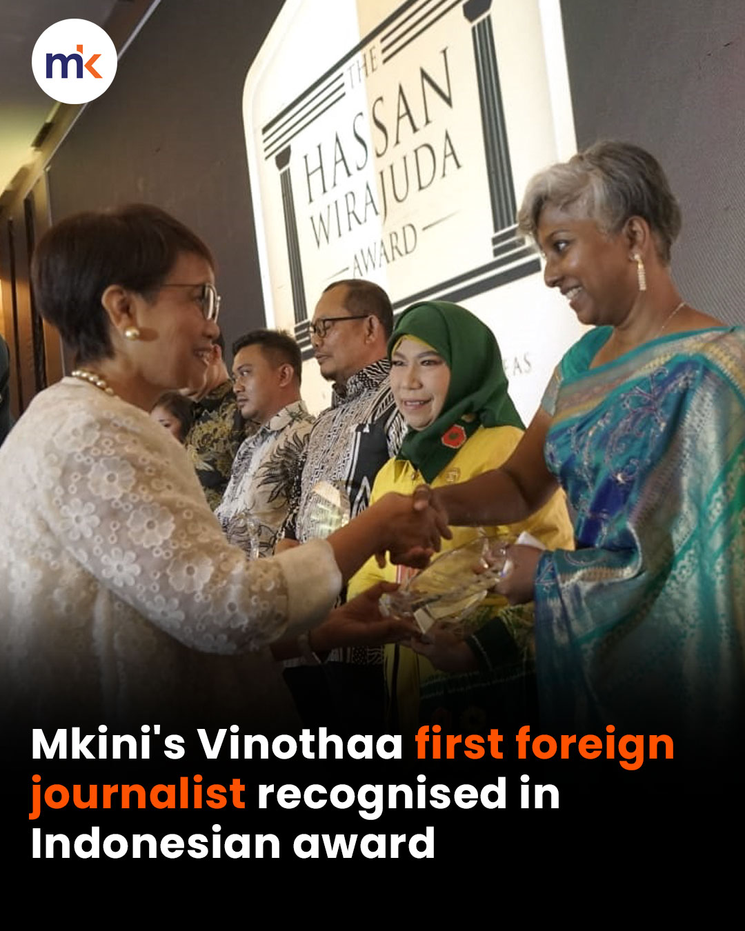 Mkini's Vinothaa first foreign journalist recognised in Indonesian award