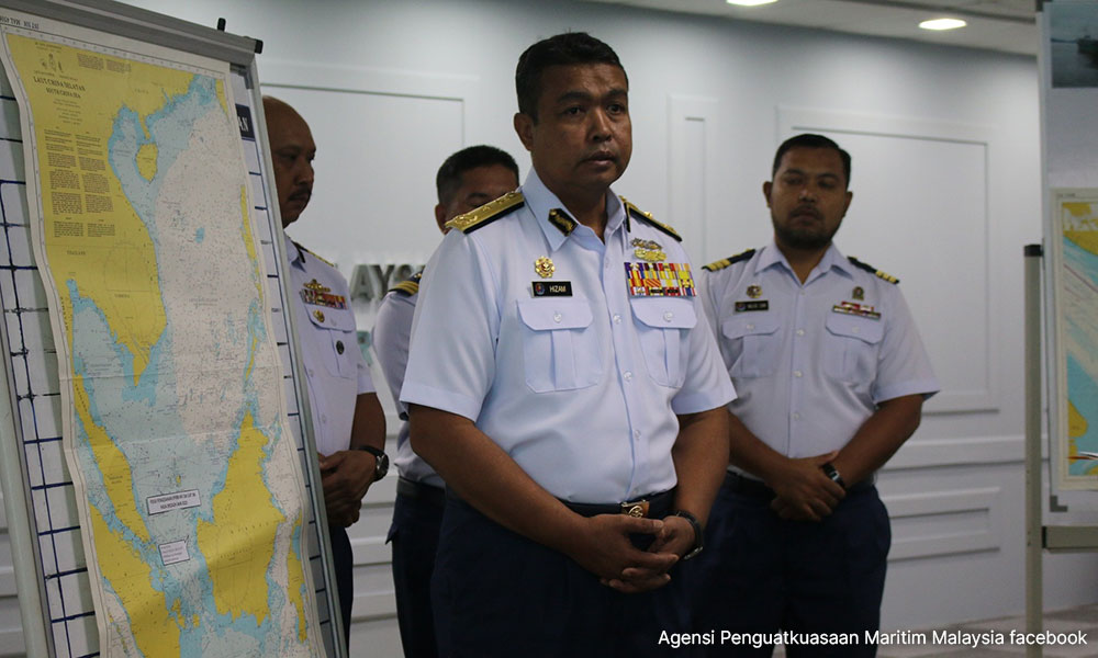 Cargo ship carrying cannon shells detained in Tanjung Siang