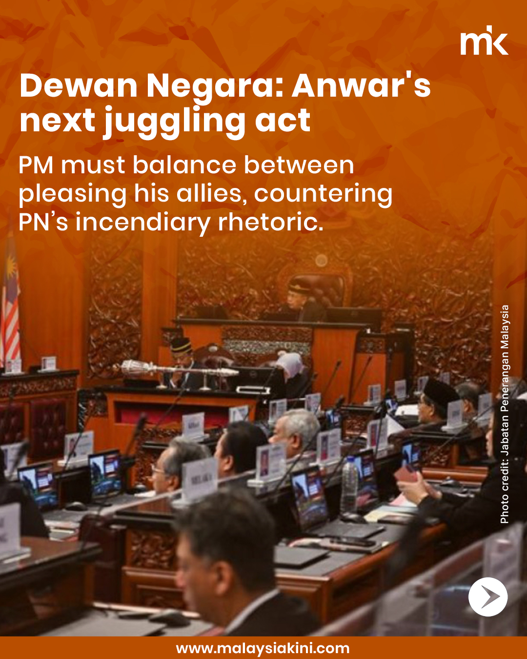 Dewan Negara: Anwar's next juggling act