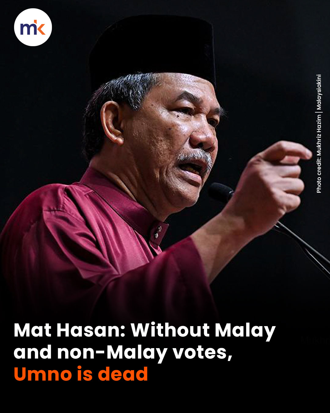Mat Hasan: Without Malay and non-Malay votes, Umno is dead