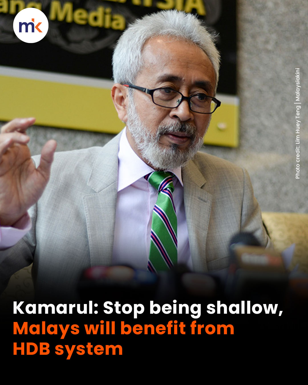 Kamarul: Stop being shallow, Malays will benefit from HDB system