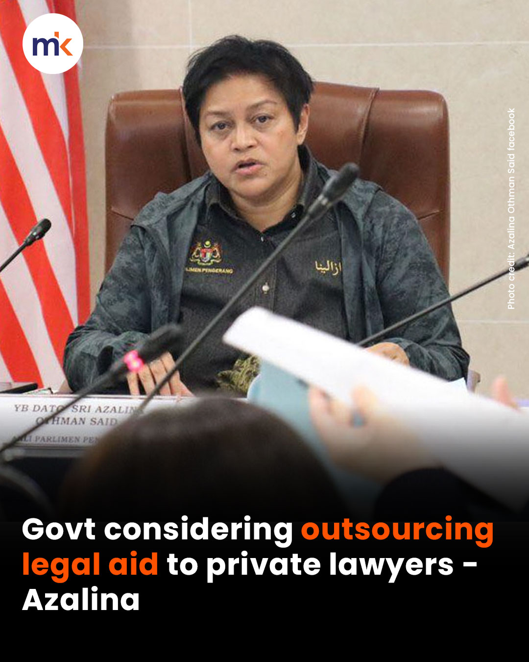 Govt considering outsourcing legal aid to private lawyers - Azalina