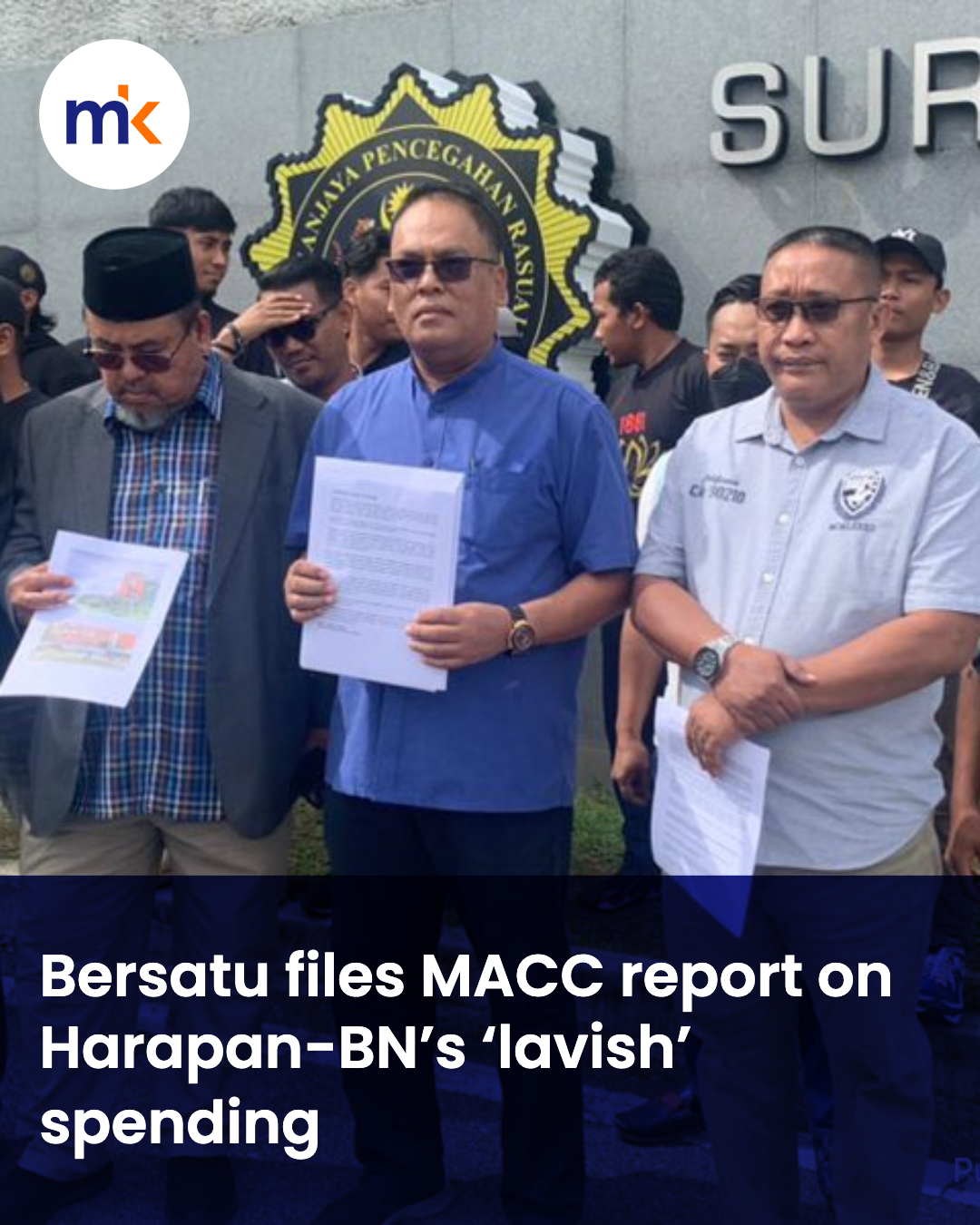 Bersatu files MACC report on Harapan-BN’s ‘lavish’ spending