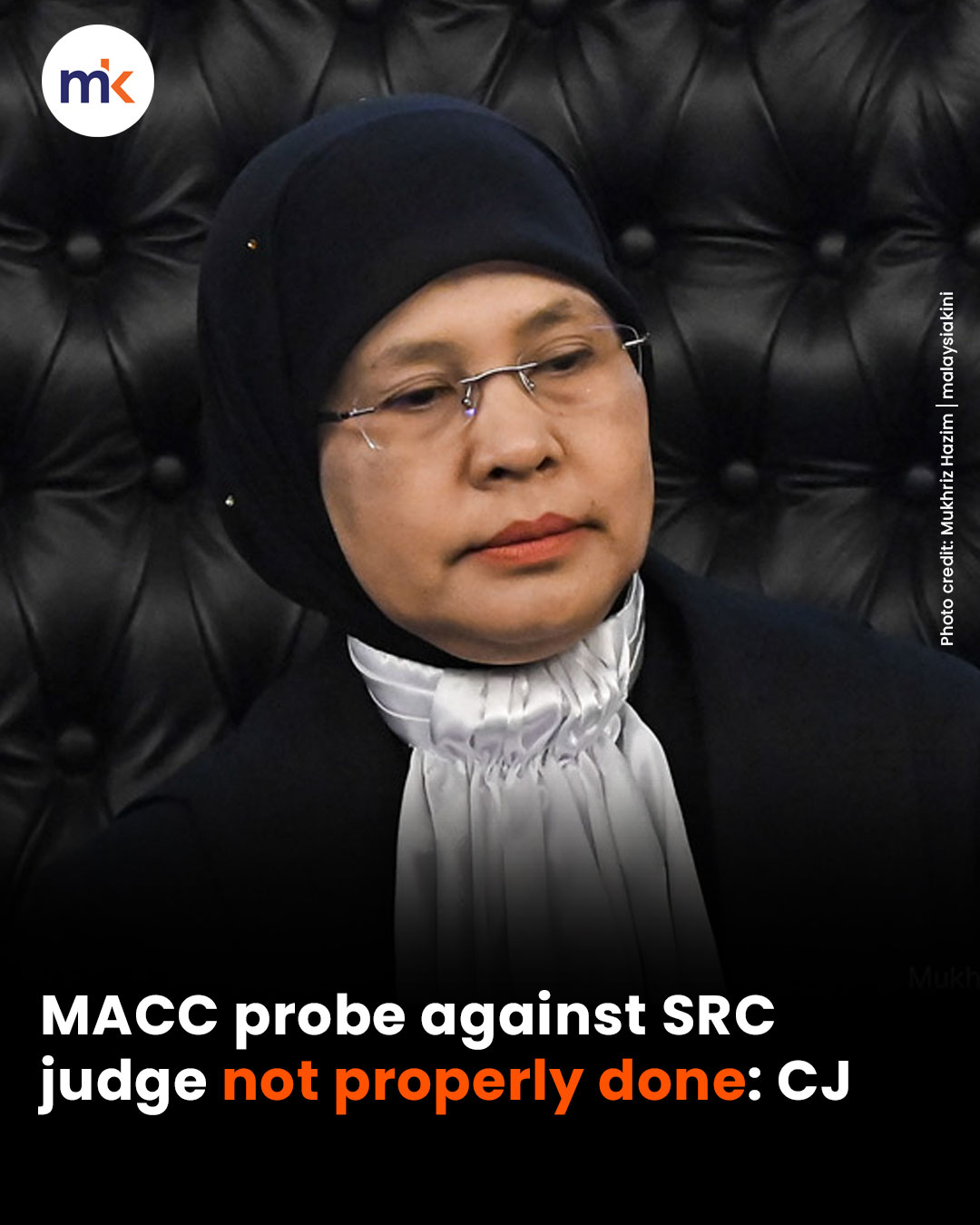 MACC probe against SRC judge not properly done: CJ