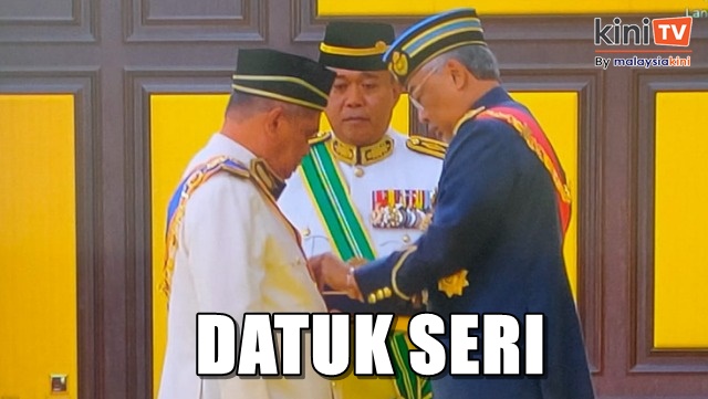 Mat Sabu kini bergelar Datuk Seri