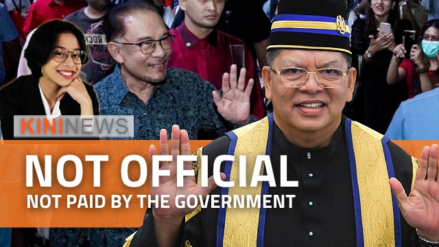 #KiniNews: Dewan Rakyat speaker’s son works for him, but not as ‘official staff’