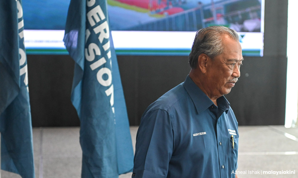 PN kekal guna logo gabungan di empat negeri - Muhyiddin