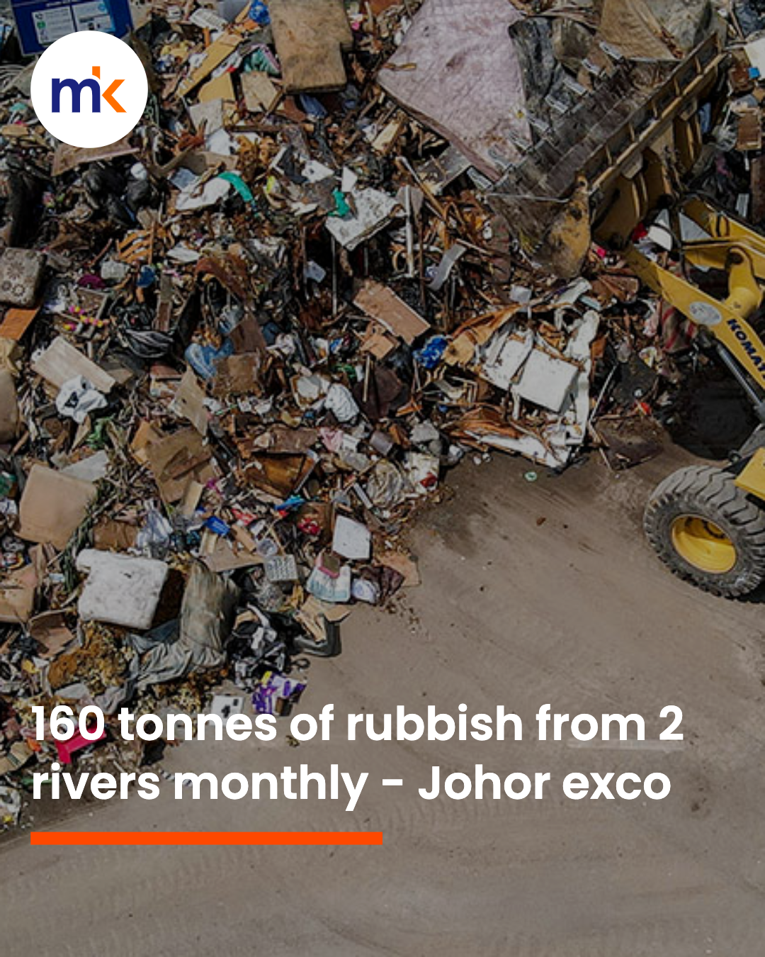 160 tonnes of rubbish from 2 rivers monthly - Johor exco