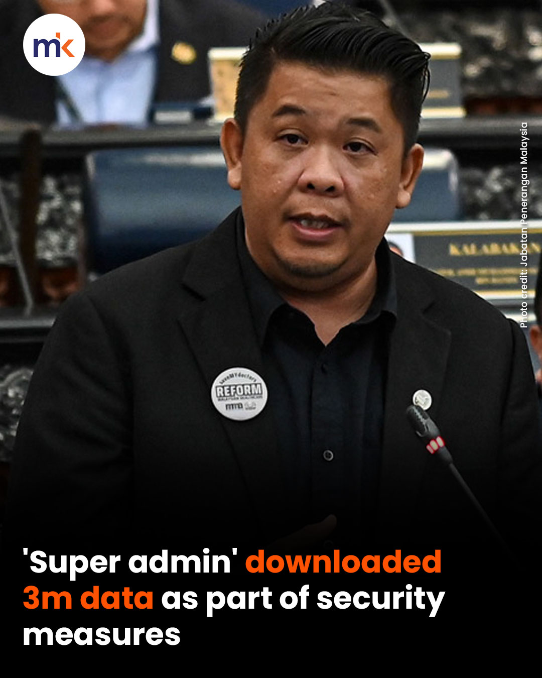 'Super admin' downloaded 3m data as part of security measures