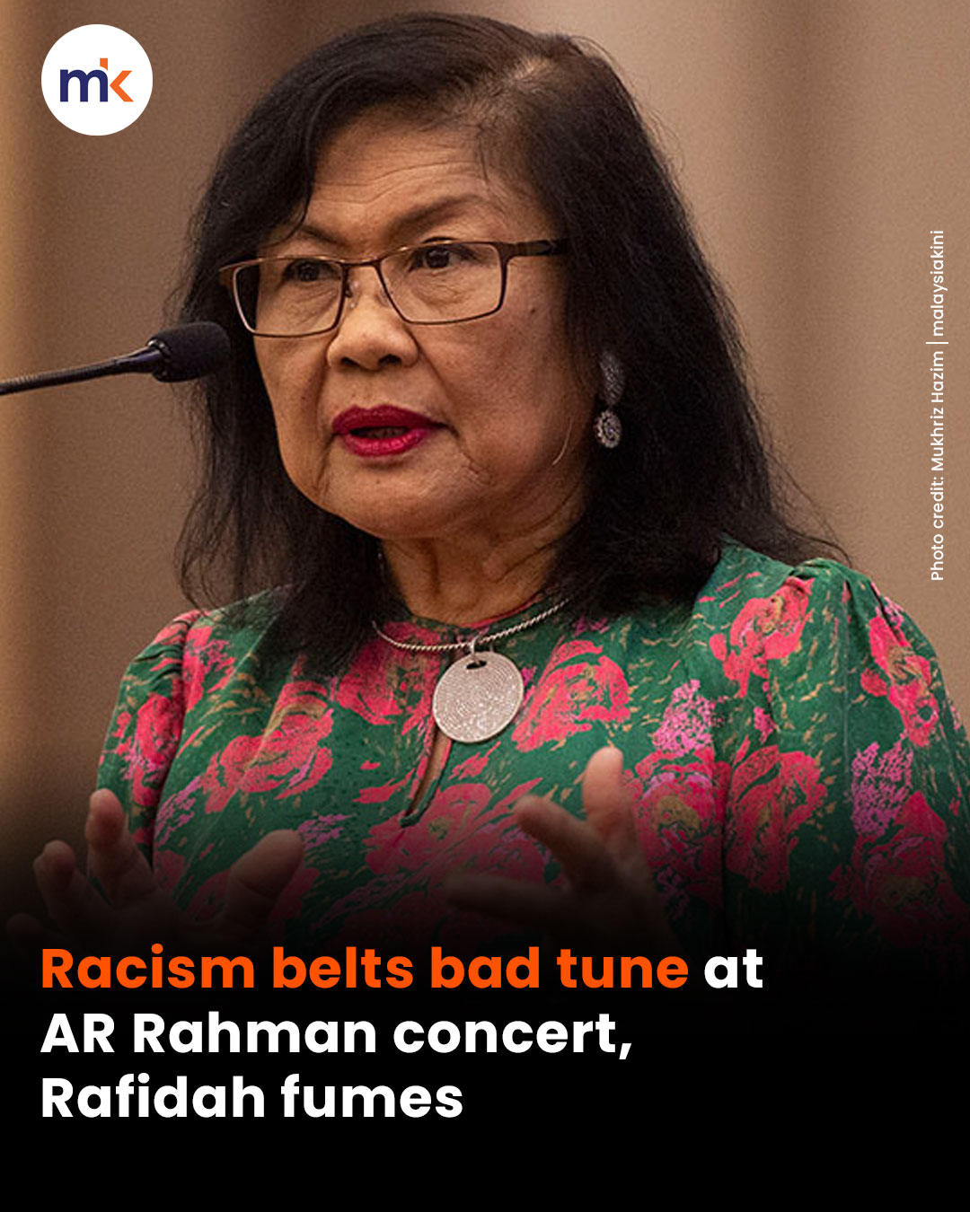 Racism belts bad tune at AR Rahman concert, Rafidah fumes