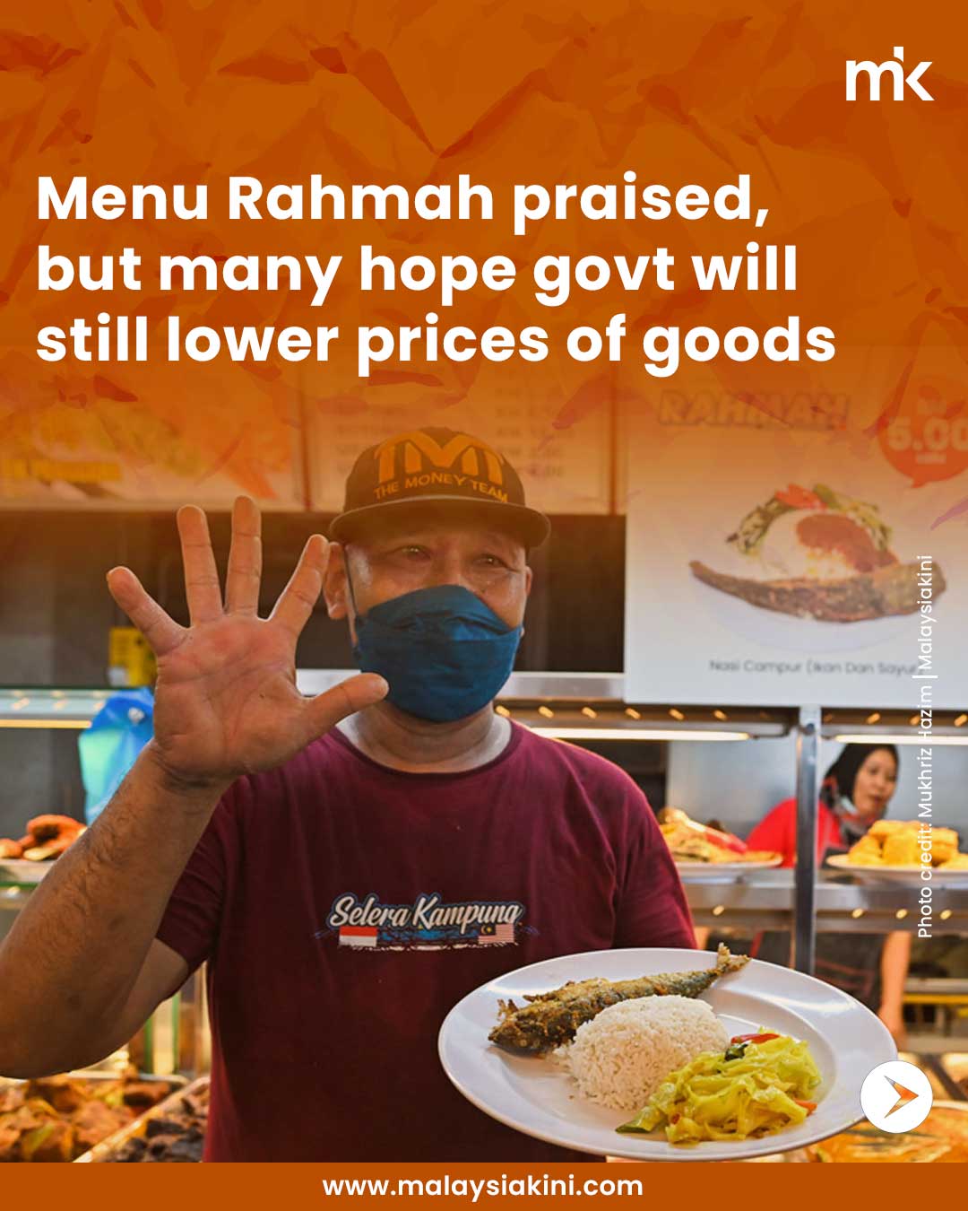 Menu Rahmah praised, but many hope govt will still lower prices of goods