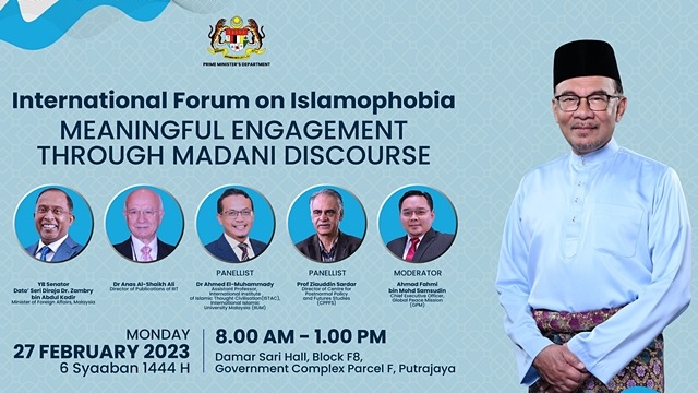 LIVE: Perdana Menteri rasmi Forum Antarabangsa Mengenai Islamofobia