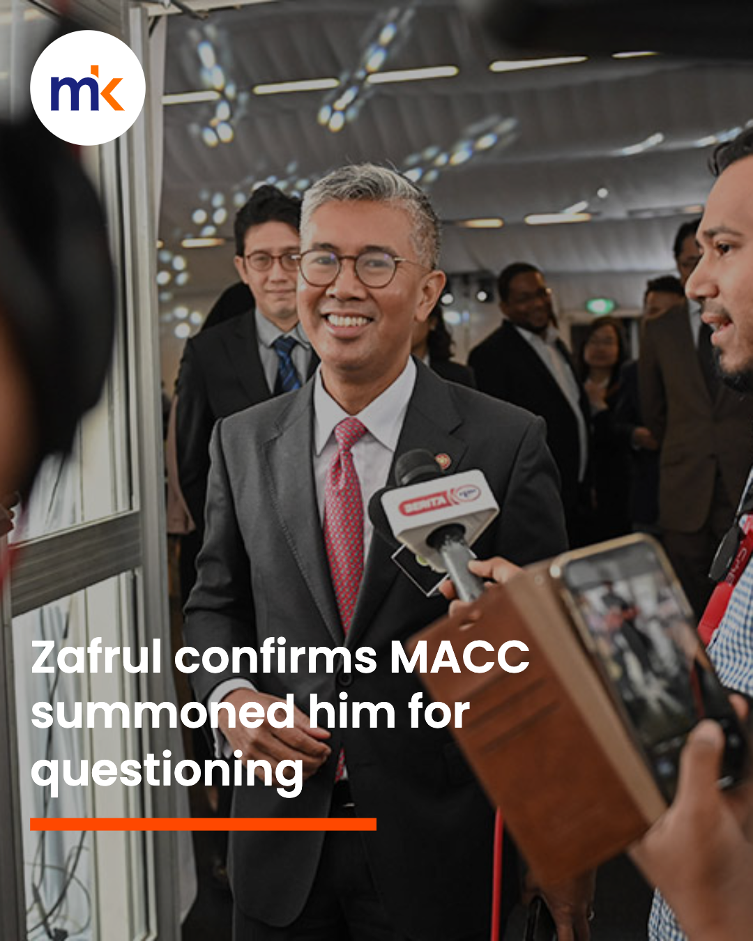Zafrul confirms MACC summoned him for questioning