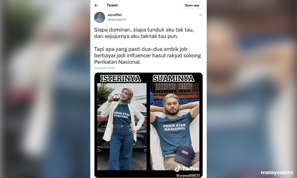 Pemuda mohon maaf tuduh Aeril, Wawa ambil upah hasut rakyat