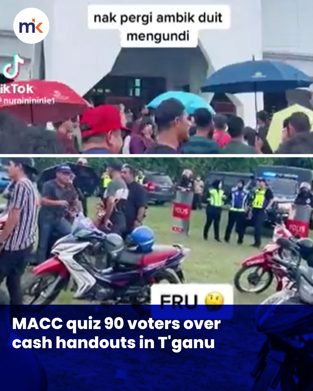 MACC quiz 90 voters over cash handouts in T'ganu