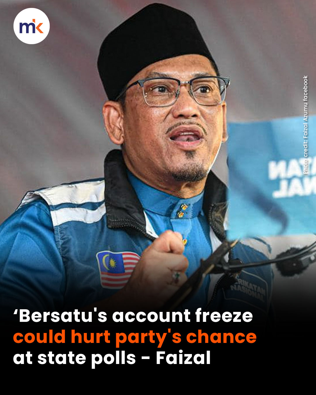 Bersatu's account freeze could hurt party's chance at state polls - Faizal
