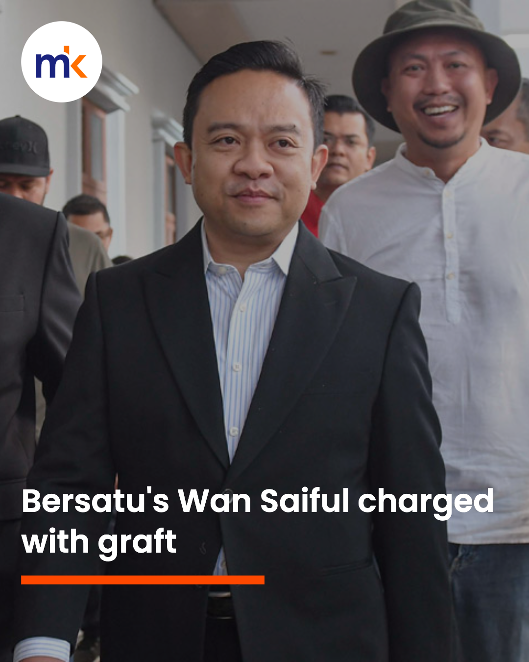 Bersatu's Wan Saiful charged with graft