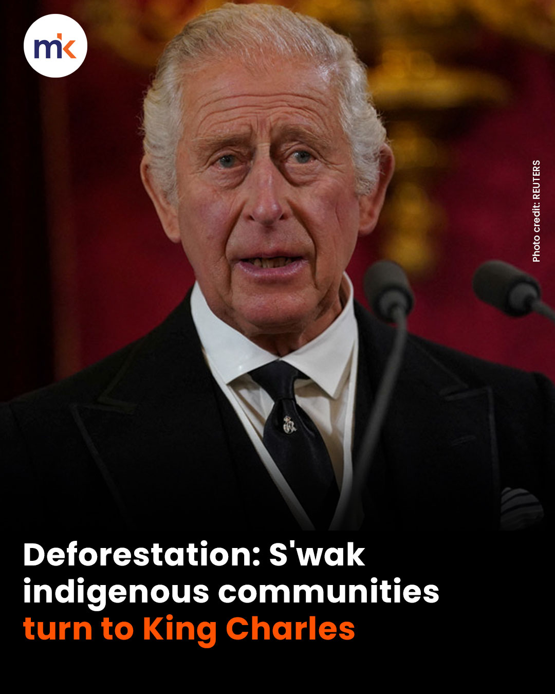 Deforestation: S'wak indigenous communities turn to King Charles