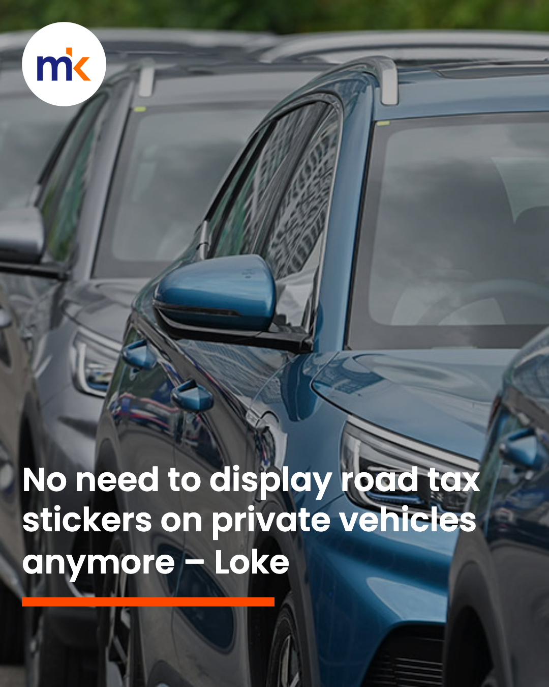 No need to display road tax stickers on private vehicles anymore – Loke