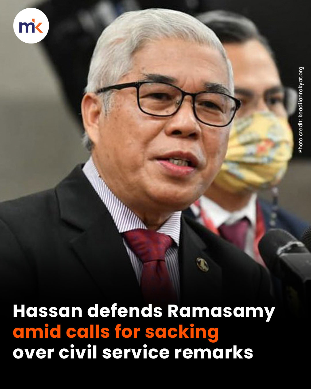 Hassan defends Ramasamy amid calls for sacking over civil service remarks