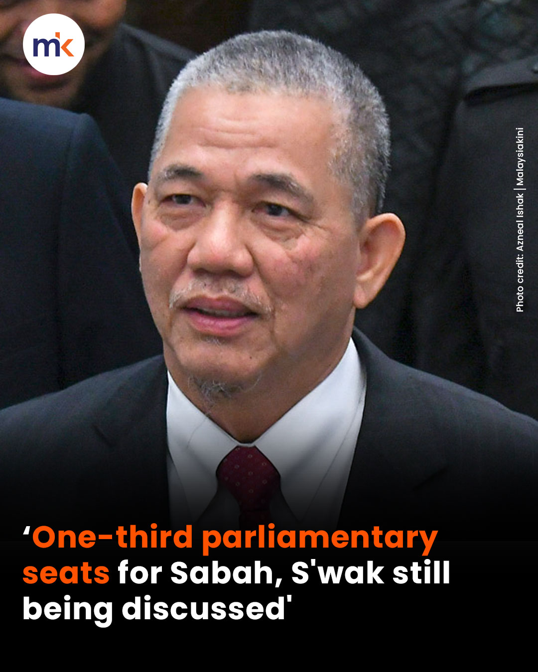 'One-third parliamentary seats for Sabah, S'wak still being discussed'