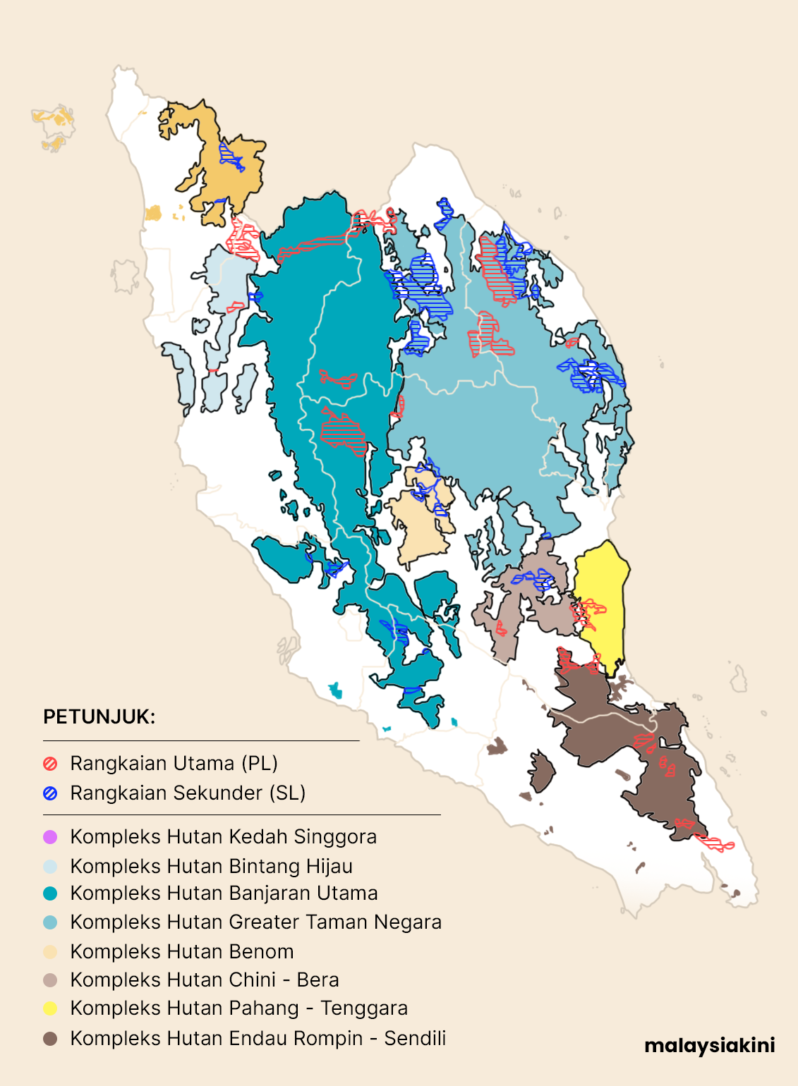 Pelan Induk Rangkaian Ekologi Central Forest Spine (2022)