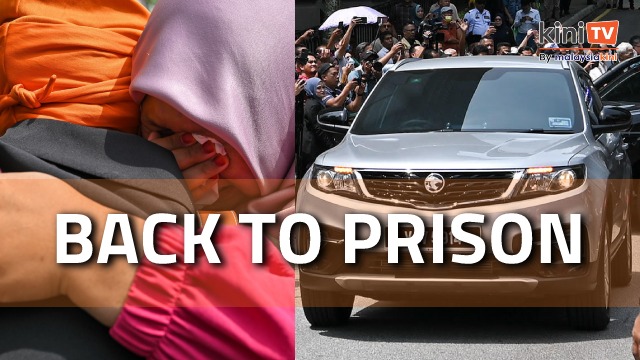 Najib returns to Kajang Prison