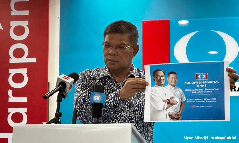 Saifuddin: State polls seat talks to take place in meeting soon