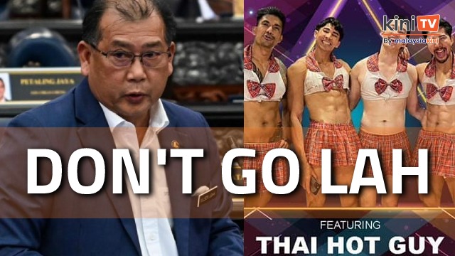 'Don't go lah YB', deputy minister tells PAS MP on 'hot guy' show