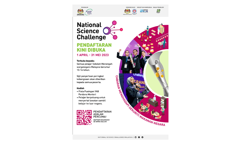 National Science Challenge 2023: Cabaran Menghadapi Sekuriti Makanan Negara