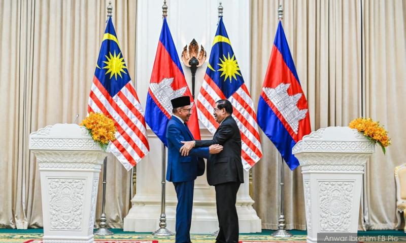 Laporan: PM Kemboja hargai Anwar lepas seteru dihantar pulang dari M'sia
