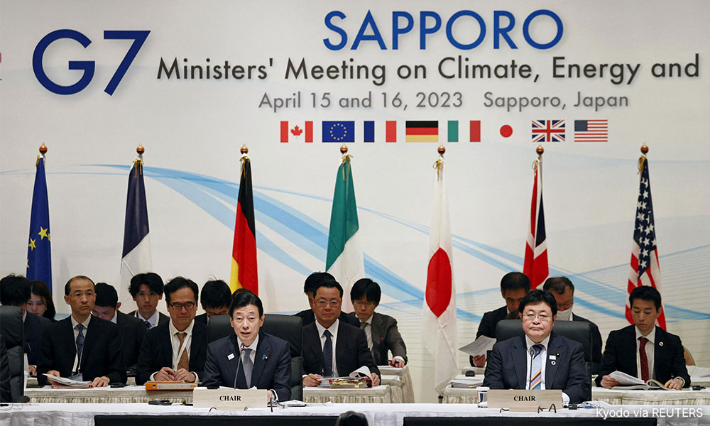 G7 ministers agree on 'drastic' increase in renewable energy -source