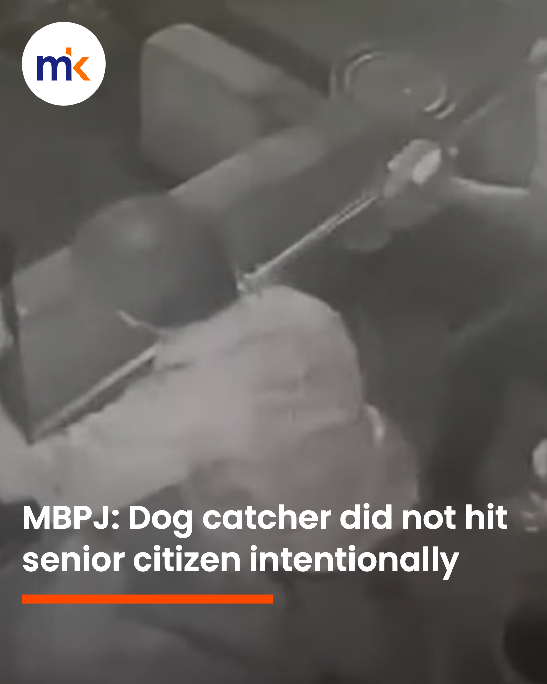 MBPJ: Dog catcher did not hit senior citizen intentionally