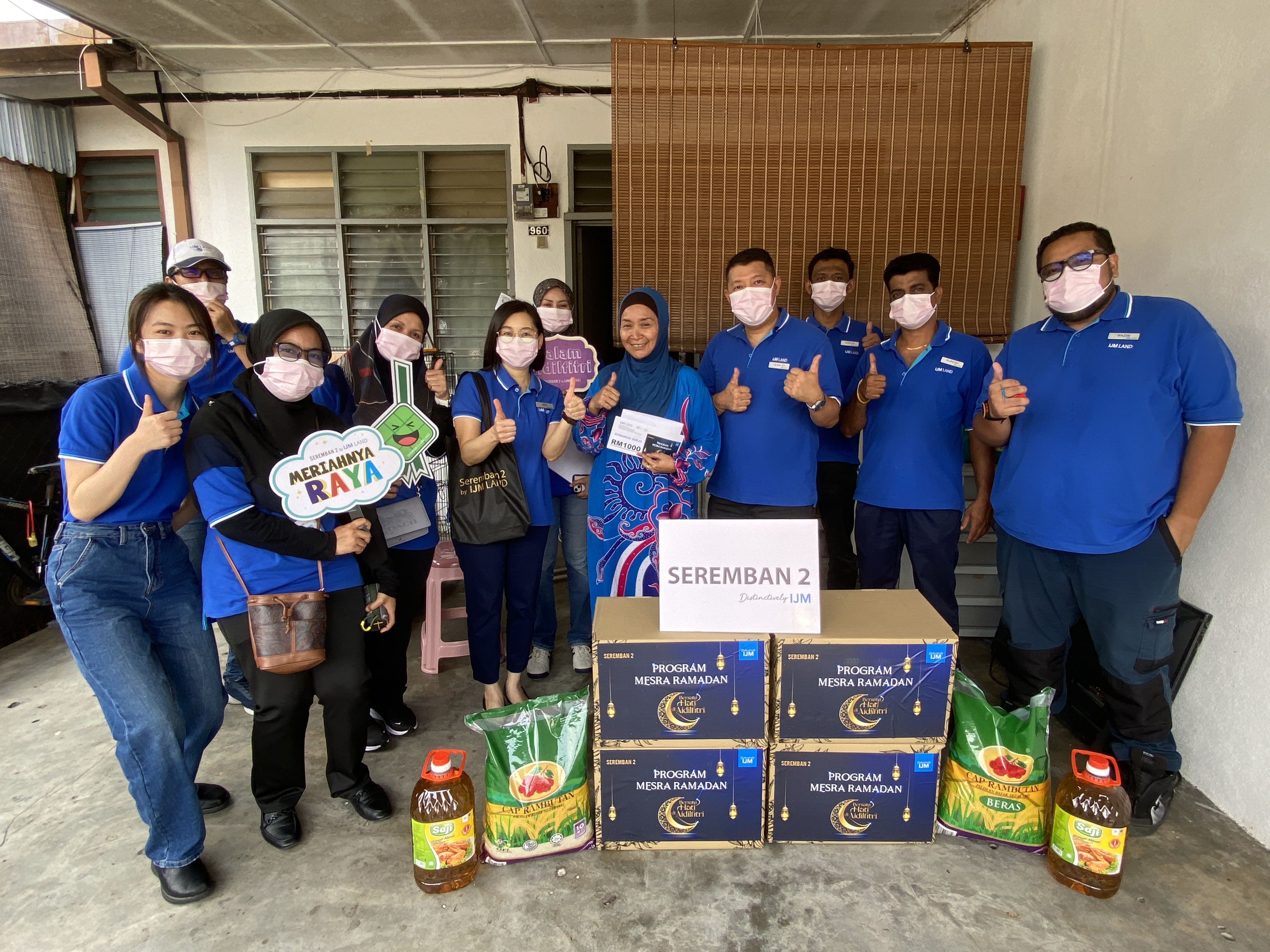 IJM Land shares blessings of Ramadan with local community