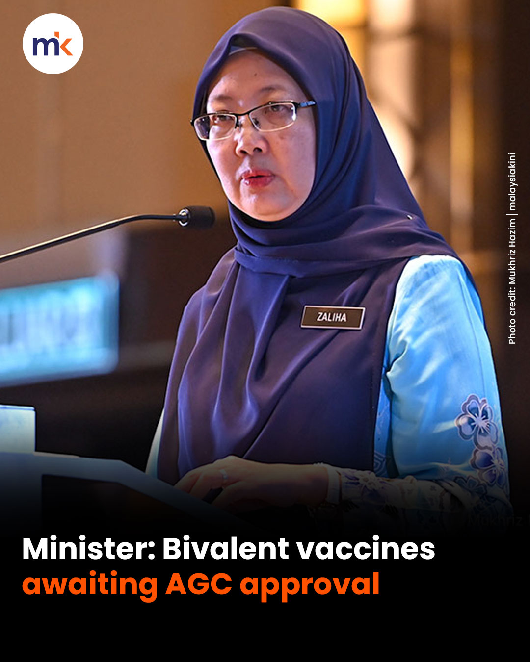 Minister: Bivalent vaccines awaiting AGC approval