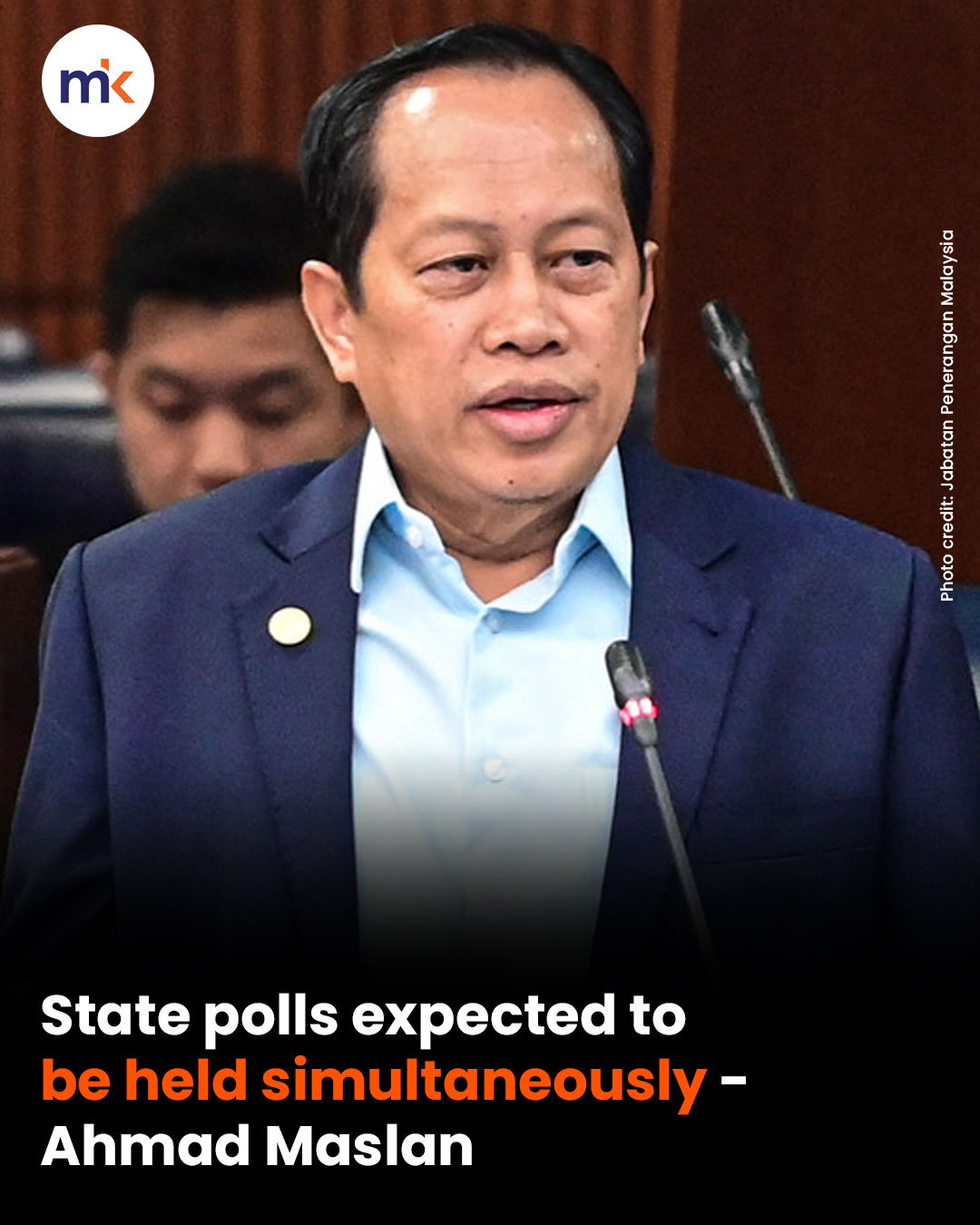 State polls expected to be held simultaneously - Ahmad Maslan