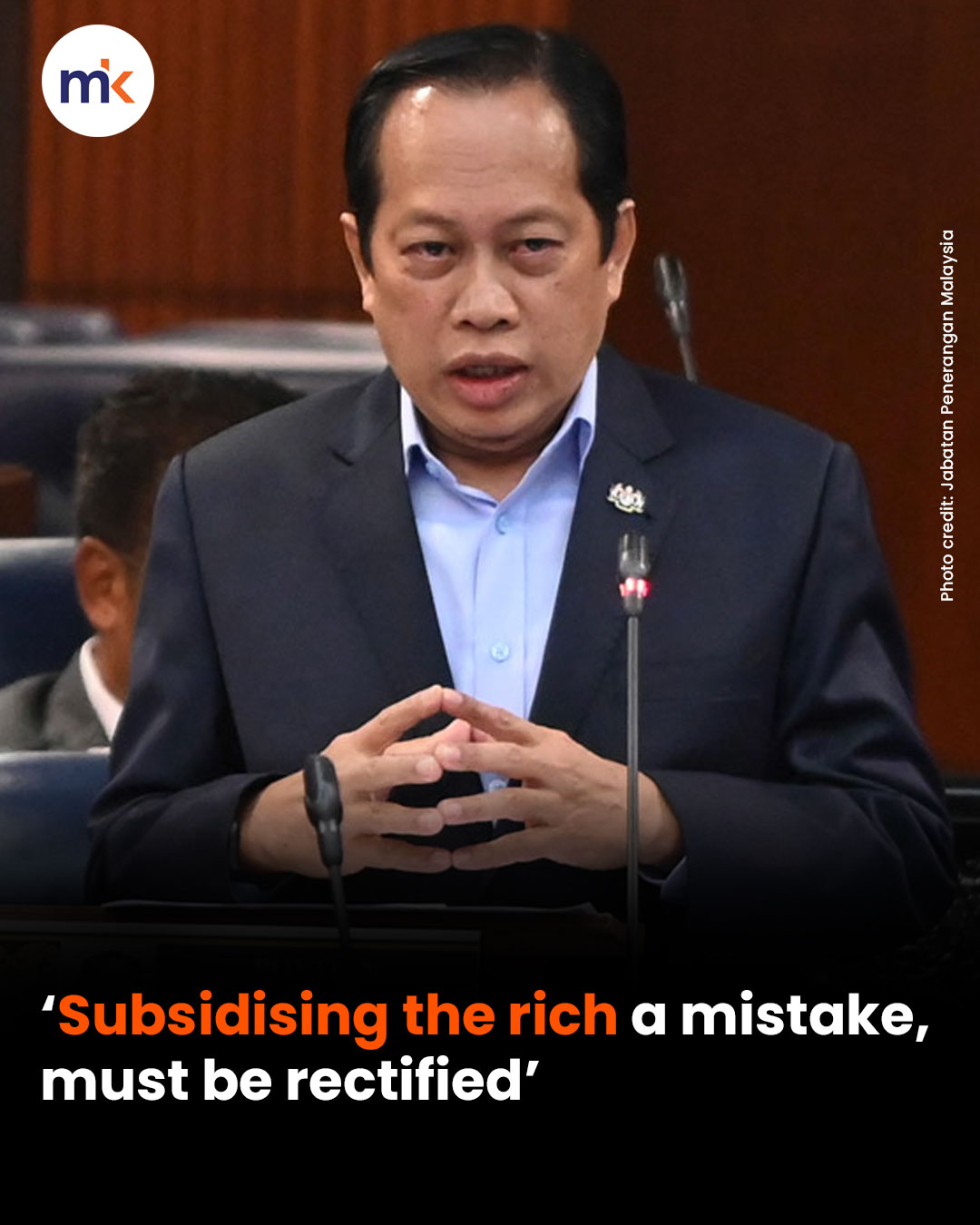 ‘Subsidising the rich a mistake, must be rectified’