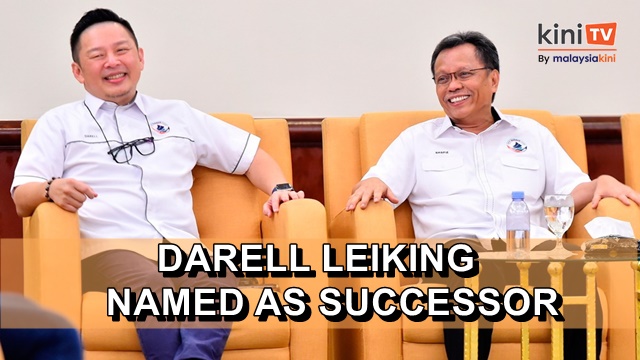 Shafie names Darell Leiking as his successor in Warisan