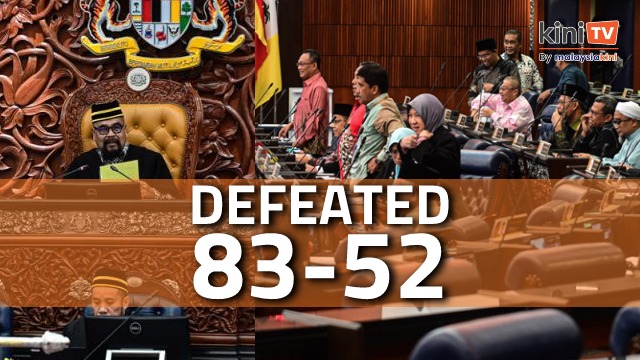 Opposition forces bloc vote, loses 83-52