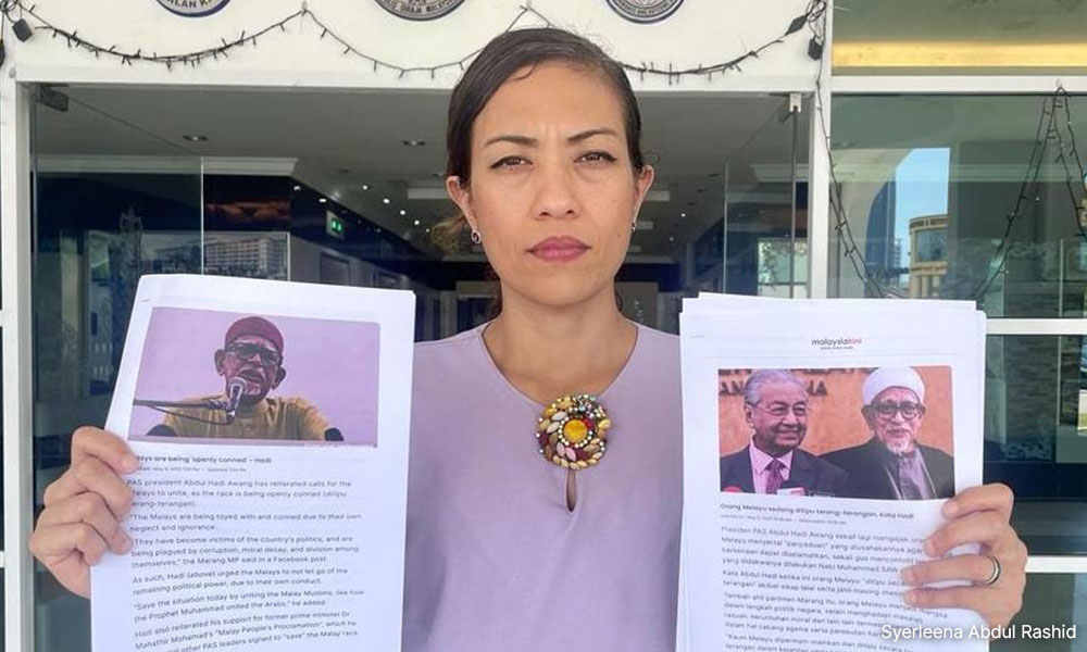 Another DAP MP files police report against Hadi