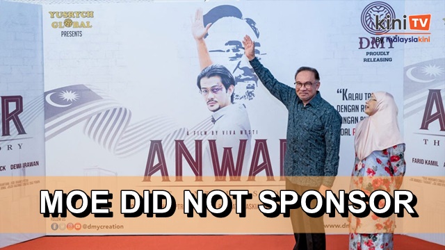 MOE did not sponsor "Anwar: The Untold Story" screening, says minister's aide