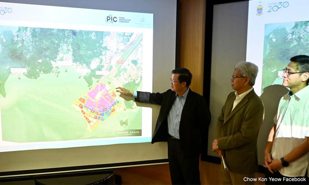 Penang three-island project scaled down to one