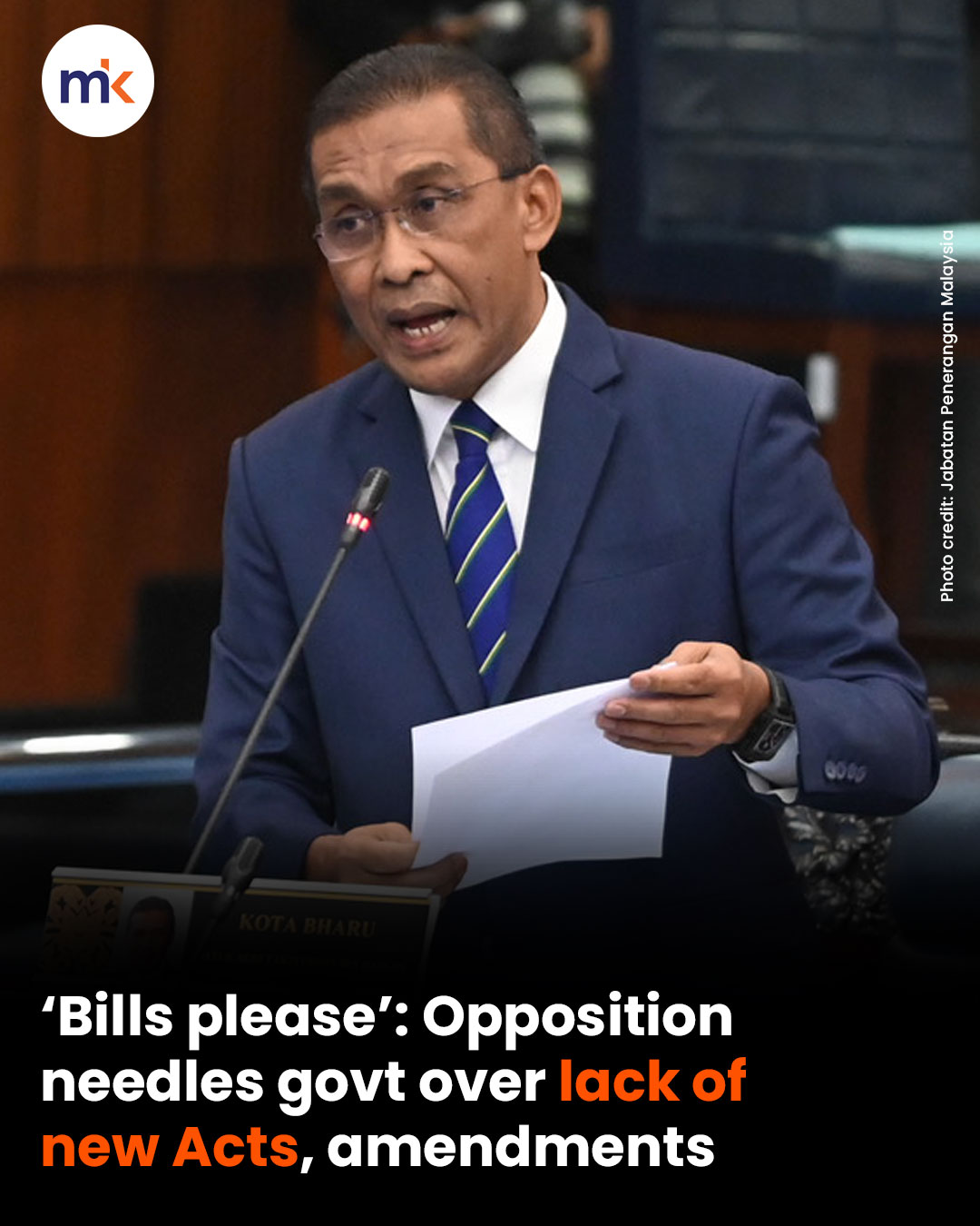 ‘Bills please’: Opposition needles govt over lack of new Acts, amendments