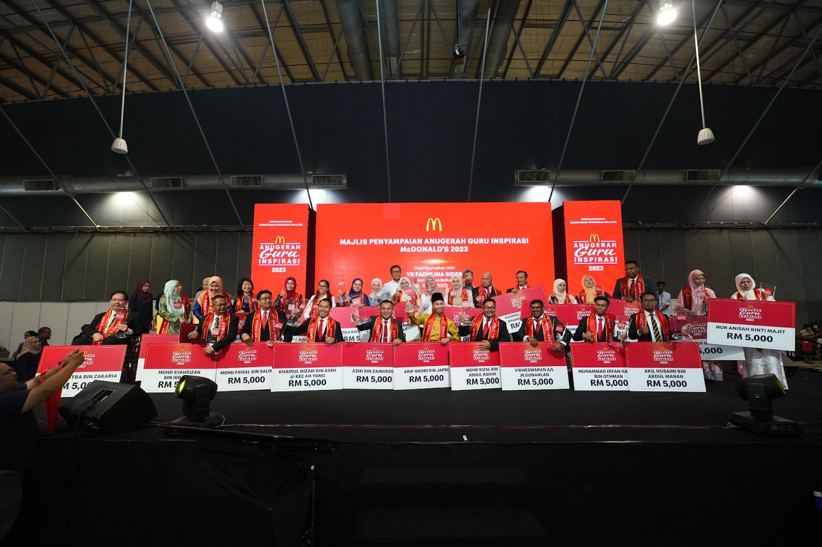 McDonald’s Malaysia dan KPM Iktiraf 25 Guru Luar Biasa