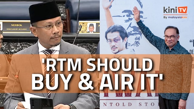 MP calls on RTM to buy Anwar's movie, instead of screening to students
