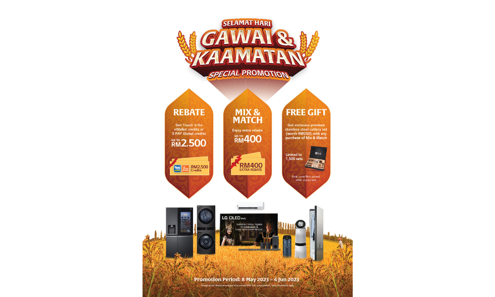LG Malaysia celebrates Harvest Festival with Exceptional Deals for Sabah and Sarawak