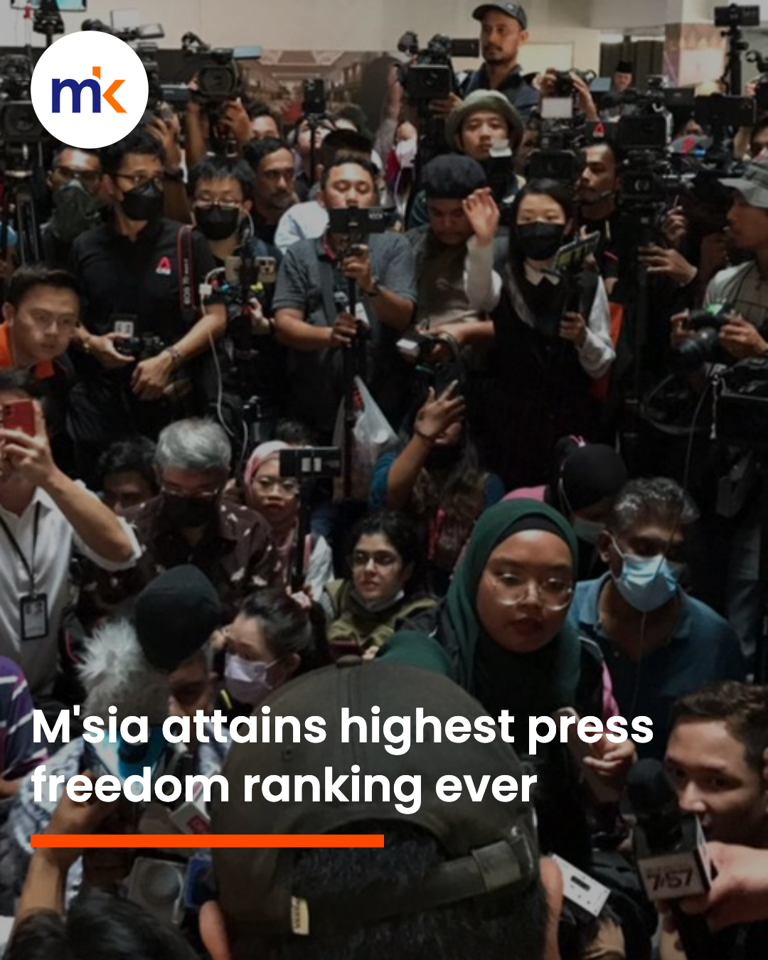 M'sia attains highest press freedom ranking ever