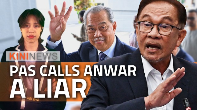 #KiniNews: Anwar lied over 'gambling funds' claim, says PAS; Muhyiddin mulls legal action