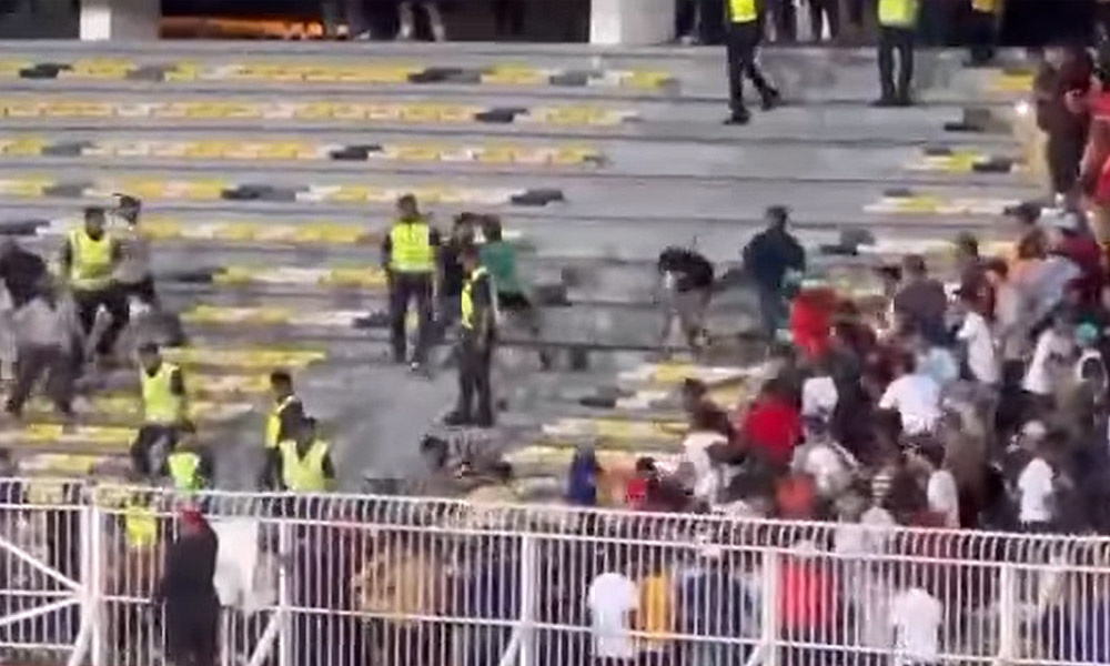 Kecoh di Stadium Perak: Polis tahan empat lelaki